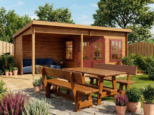 Gartengarnitur Eisenach 2+1, 160cm