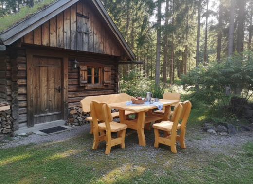 Gartengarnitur Tatra 4+1 180 cm mit Holzschutzbehandlung