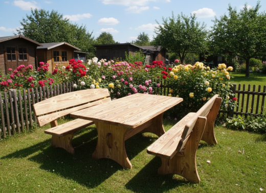 Gartengarnitur „Harz“ 2+1 – 200 cm