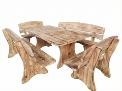 Gartengarnitur „Harz“ 4+1 – 200 cm